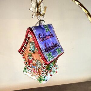 Christopher Radko “Celebrate Adoption” Gingerbread House Ornament – 2005